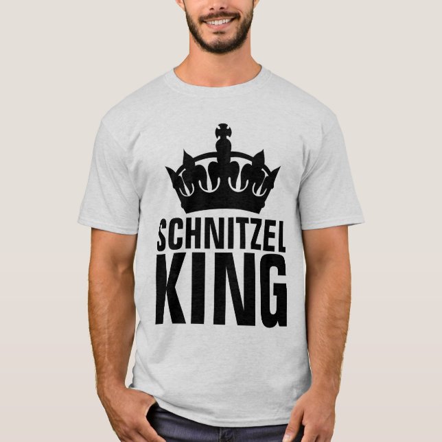 T-SHIRTS DO REI SCHNITZEL (Frente)