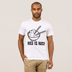 T-shirts DO RICE AMOR. O ARROZ É BOM