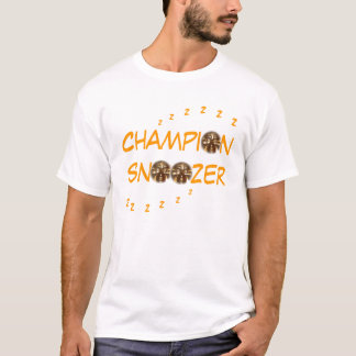 T-shirts Do "Tshirt do T de Snoozer campeão"