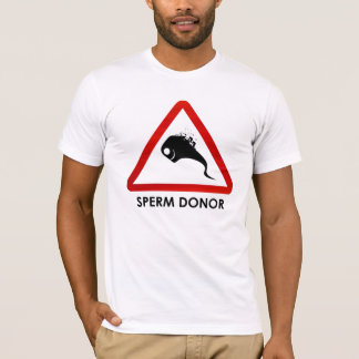 T-shirts doador do esperma