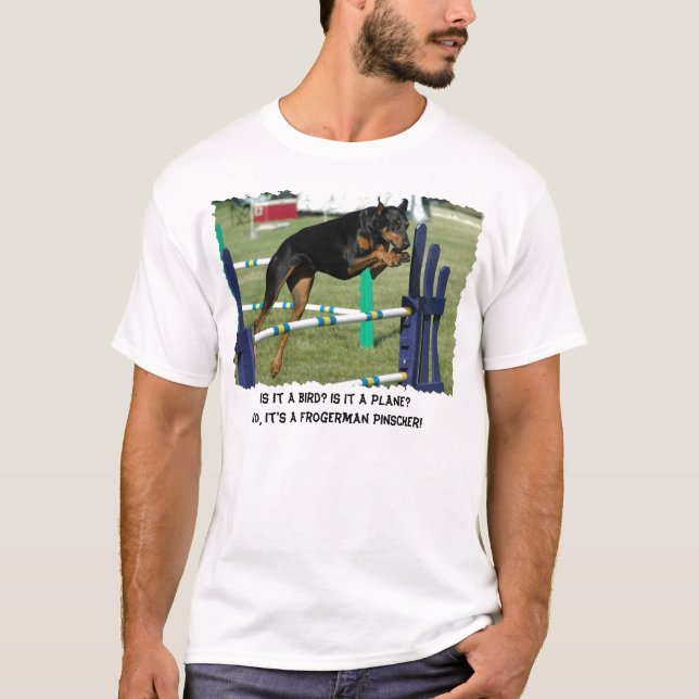 T-shirts Doberman: Juneau (Frente)