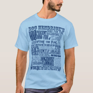 T-shirts Doc Hendrick (azul)