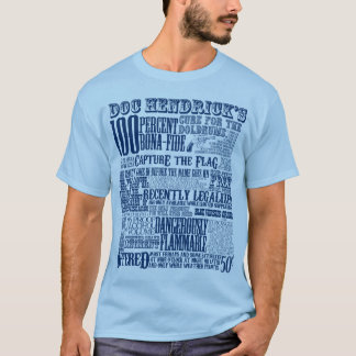 T-shirts Doc Hendrick (azul)