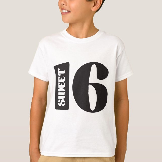 T-shirts Doce 16 (Frente)