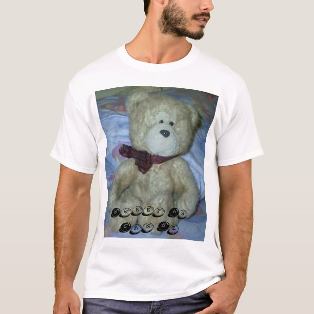 T-shirts "Doce Como Pode Ser" Urso de Teddy (Frente)