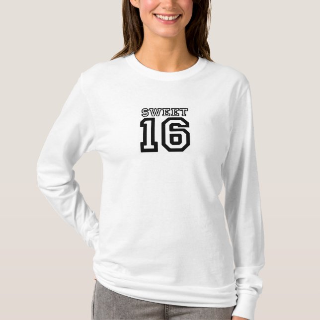 T-shirts Doce inspirado atlético 16 (Frente)