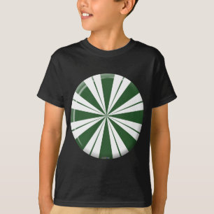 T-shirts Doce Listrado de Hortelã