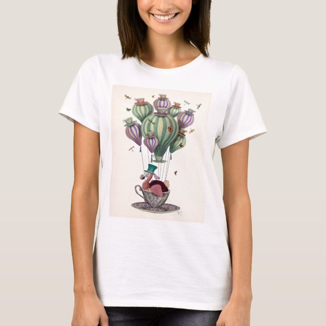 T-shirts Dodo Balloon com Dragonflies (Frente)