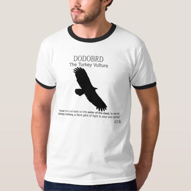 T-shirts DodoBrd - o abutre de turquia (Frente)