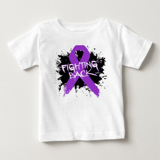 T-shirts Doença de Crohns - lutando para trás (Frente)