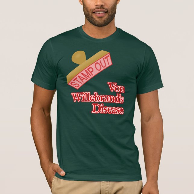 T-shirts Doença de Von Willebrand (Frente)