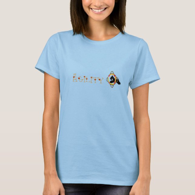 T-shirts Dog Agilidade Schnauzer Tshirt (Frente)