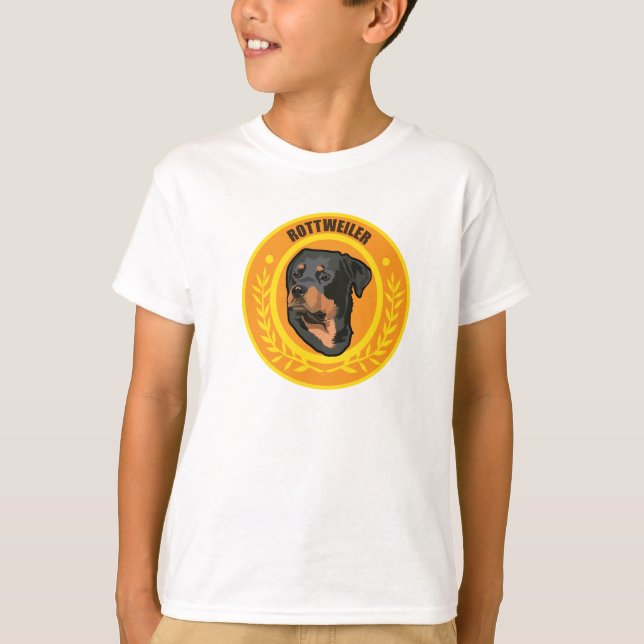 T-shirts Dog ROTTWEILER (Frente)