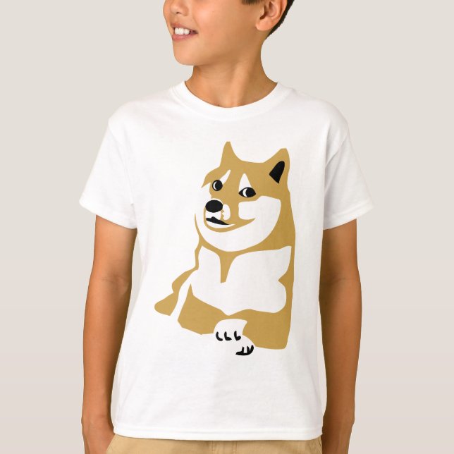 T-shirts Doge - meme do Internet (Frente)