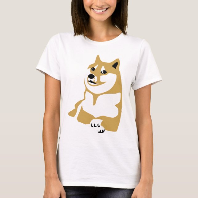 T-shirts Doge - meme do Internet (Frente)