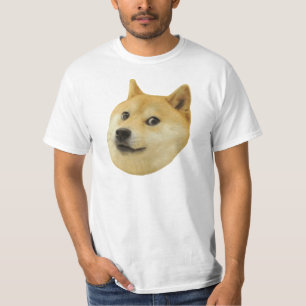 T-shirts Doge muito wow muito cão tal Shiba Shibe Inu