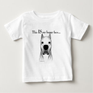 T-shirts Dogo Argentino Happy Face
