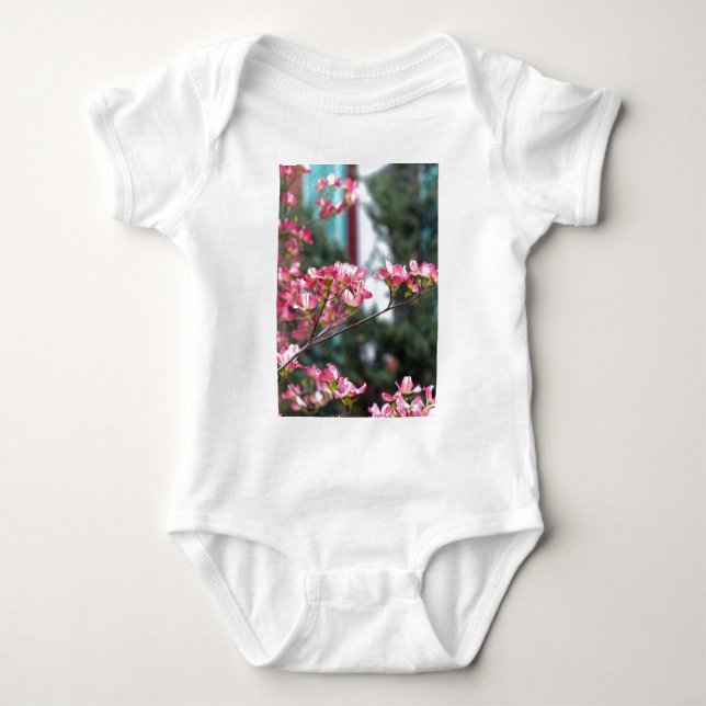 T-shirts Dogwood Rosa (Frente)