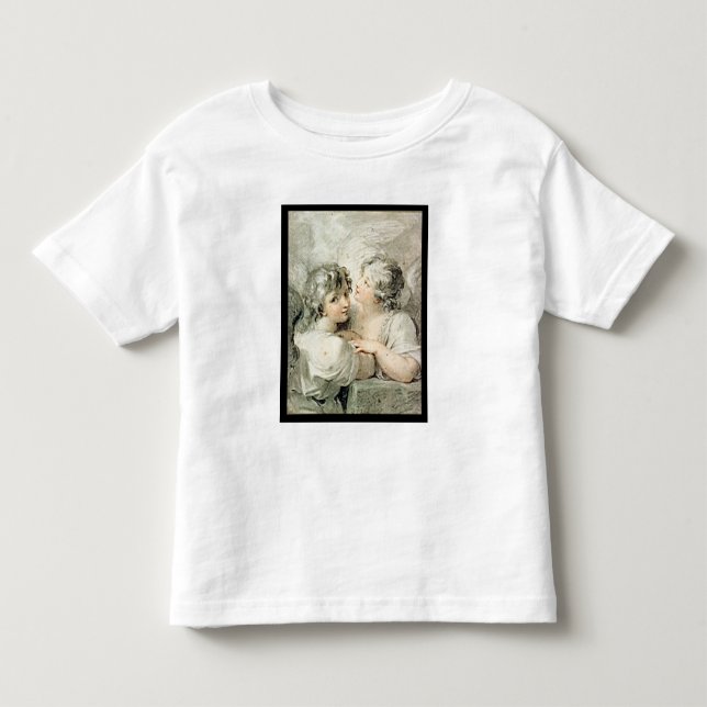 T-shirts Dois anjos, século XVIII (Frente)