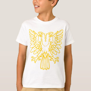 T-shirts Dois dirigiram Eagle - âmbar