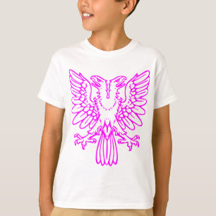T-shirts Dois dirigiram Eagle - magenta