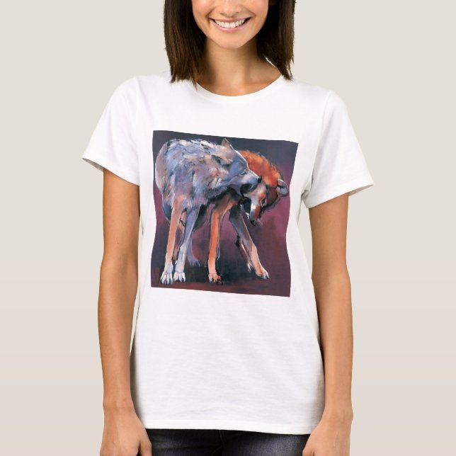 T-shirts Dois lobos 2001 (Frente)
