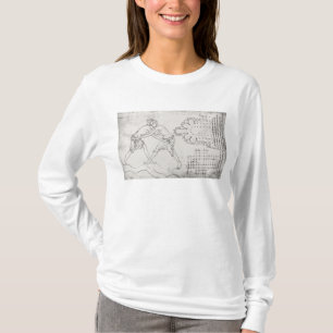 T-shirts Dois lutadores, plano de uma igreja Cistercian