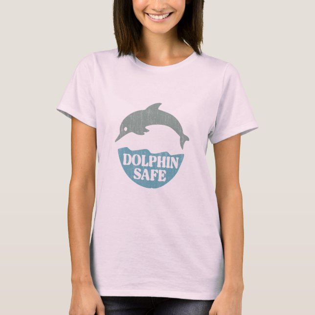 T-shirts Dolphin Safe (Frente)