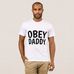 T-shirts Dom pai, OBEY