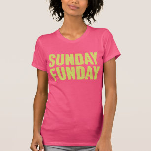 T-shirts Domingo Funday
