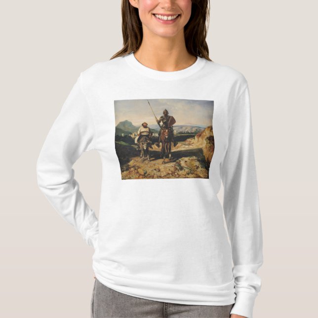 T-shirts Don Quixote e Sancho (Frente)