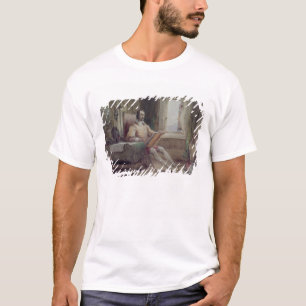 T-shirts Don Quixote em seu estudo