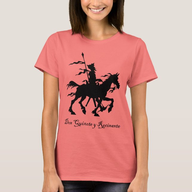 T-shirts Don Quixote y Rocinante (Frente)