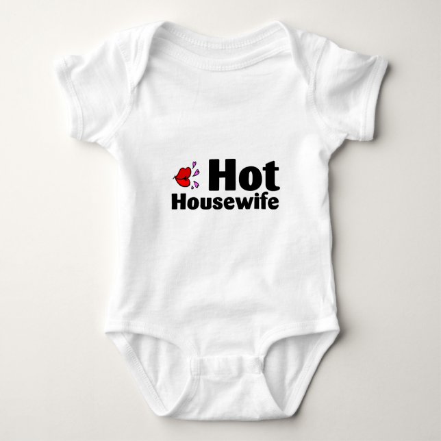 T-shirts Dona de casa quente (Frente)