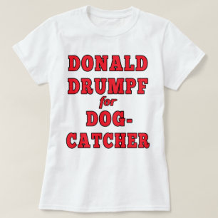 T-shirts Donald Drumpf para a paródia engraçada do trunfo