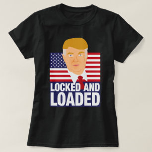 T-shirts Donald Trump Bloqueou e Carregou