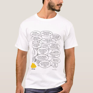 T-shirts Donald Trump diz o que pensa. Infelizmente