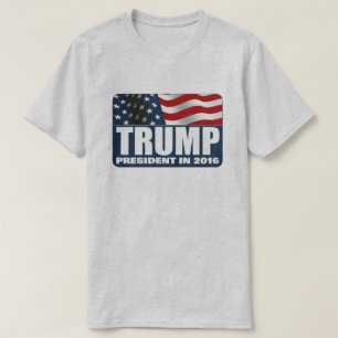 T-shirts Donald Trump para o Presidente 2016