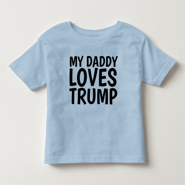 T-shirts DONALD TRUMP TODLER (Frente)