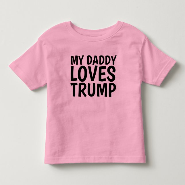 T-shirts DONALD TRUMP TODLER (Frente)