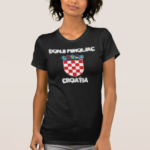T-shirts Donji Miholjac, Croácia com casaco de armas