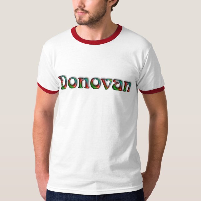 T-shirts Donovan (Frente)