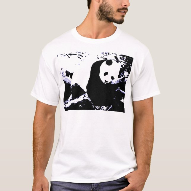 T-shirts Dormindo Panda (Frente)