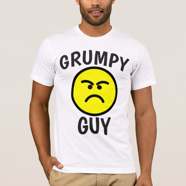 T-SHIRTS DOS HOMENS CARAS GRUMADAS (Frente)