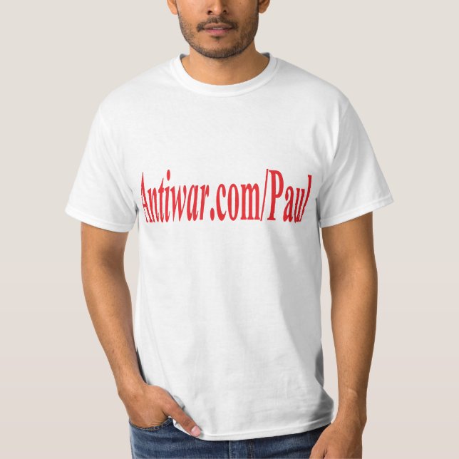 T-shirts Dot com pacífico Paul (Frente)