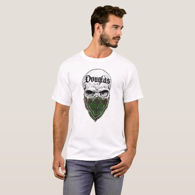 T-shirts Douglas Tartan Bandit (Frente Completa)