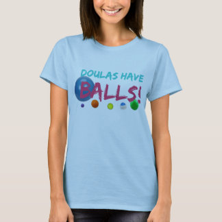T-shirts Doulas tem o T das bolas