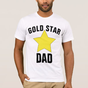 T-Shirts Douradas de PAI STAR, Pai do Soldado Fall
