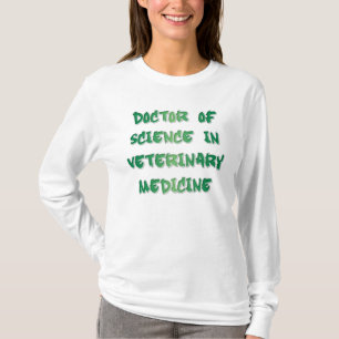 T-shirts Doutor em Medicina Veterinária