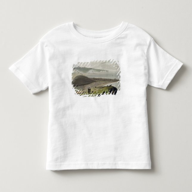 T-shirts Dôvar, do penhasco de Shakespeare, 'de uma viagem (Frente)